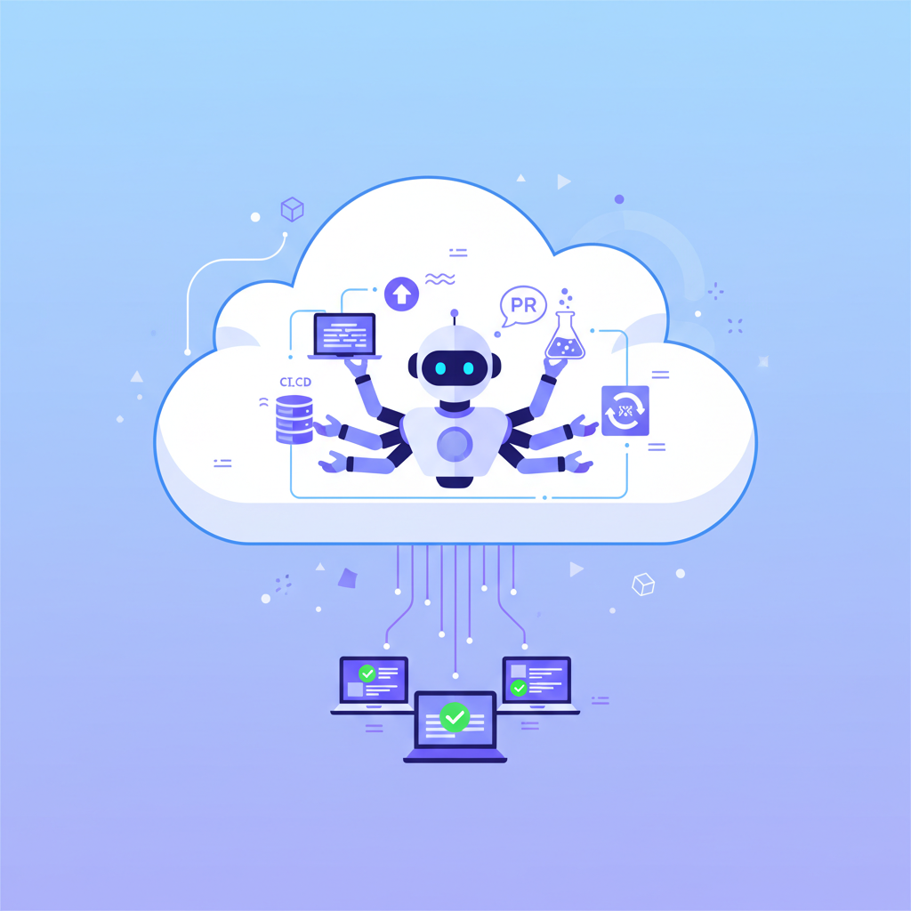 Cloud-based AI coding agents — Devin and Replit Agent autonomous workflows