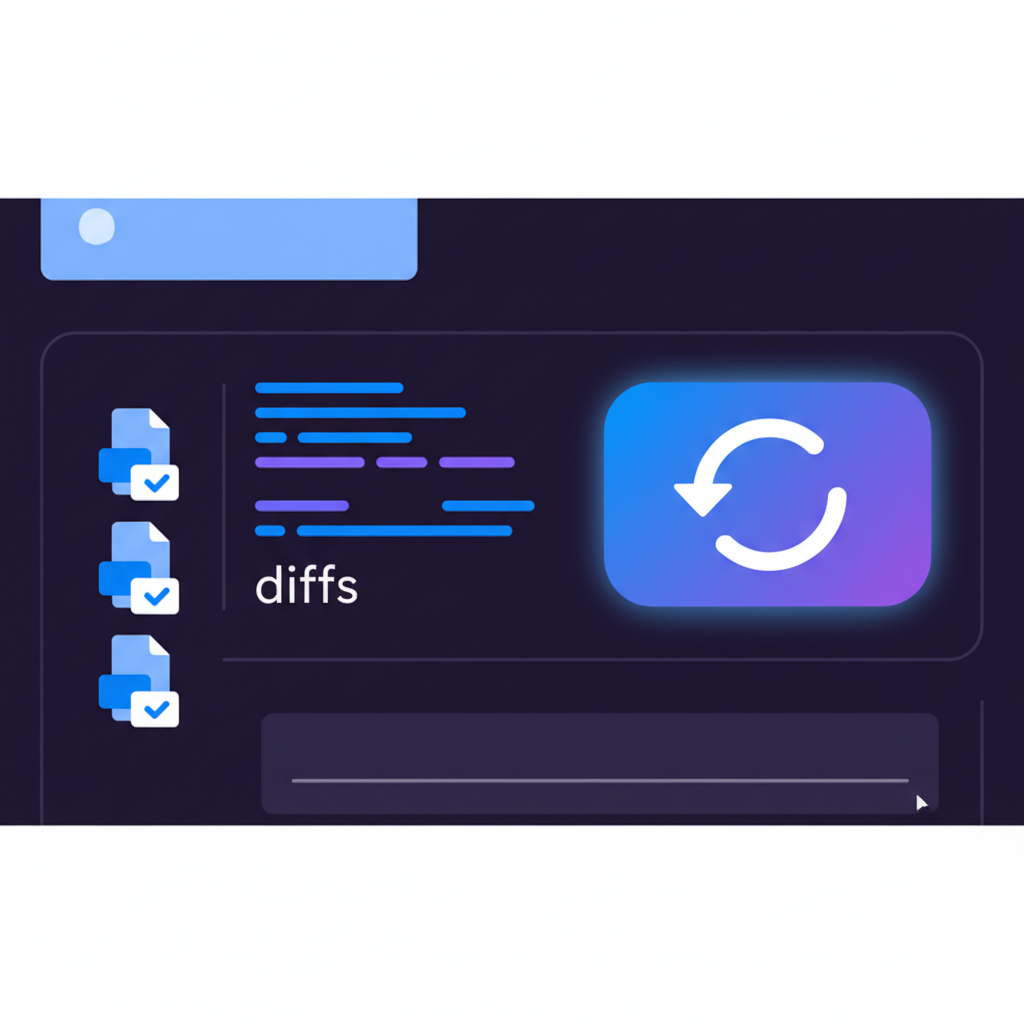 One-click revert button shown on a specific agent turn