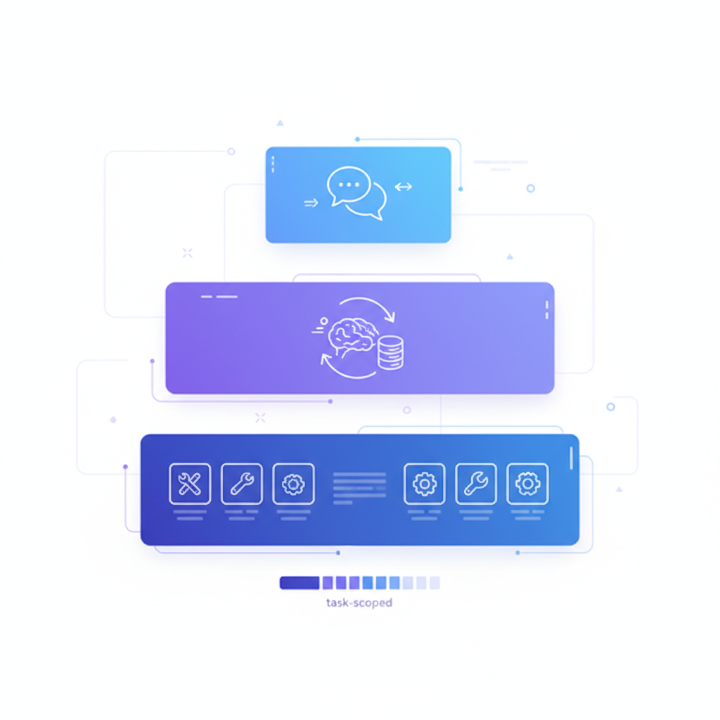 Diagram: Three layers of OpenClaw memory